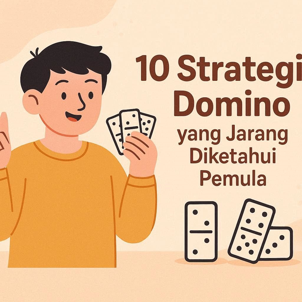 10 Strategi Main Domino yang Jarang Diketahui Pemain Pemula