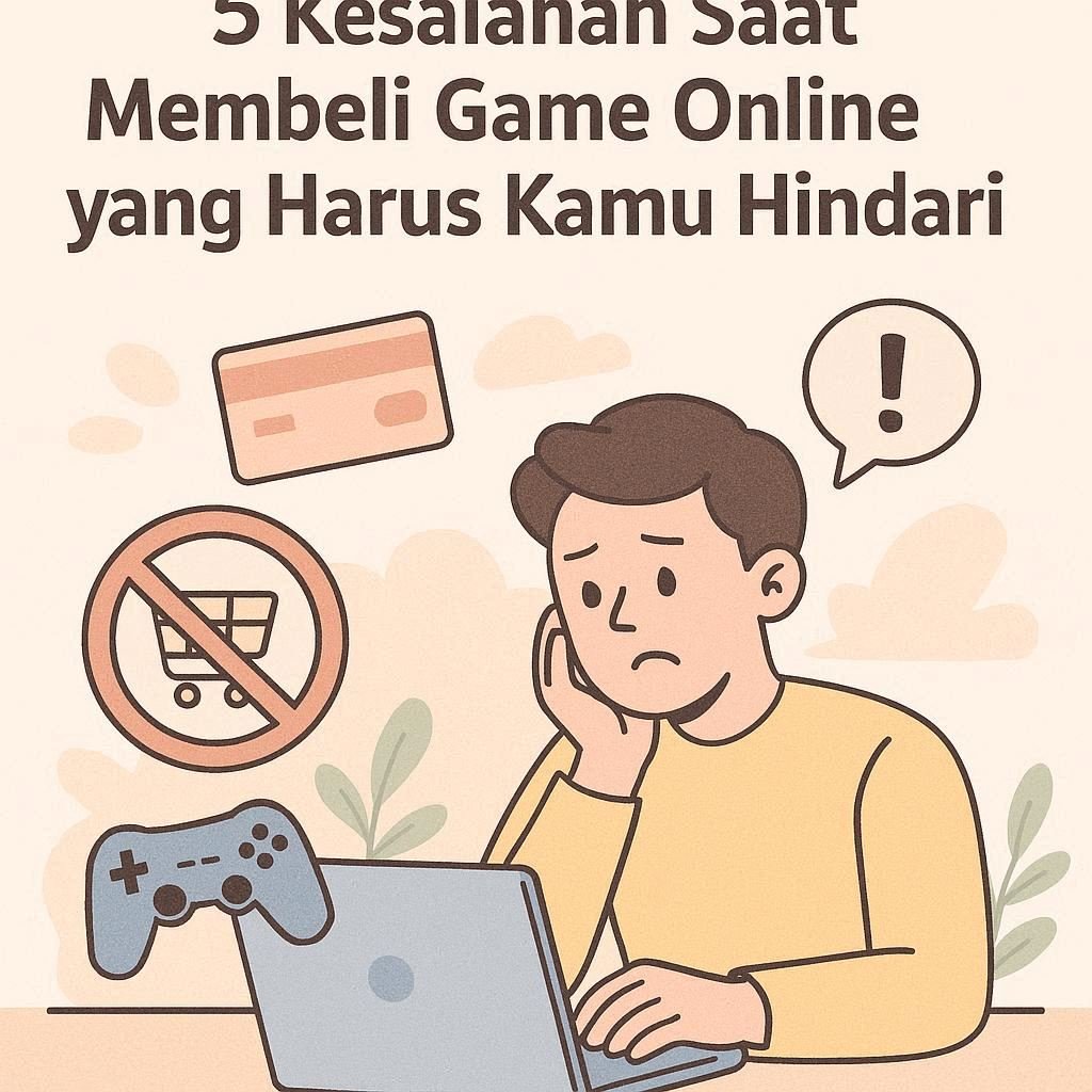 5 Kesalahan Saat Beli Game Online yang Harus Kamu Hindari