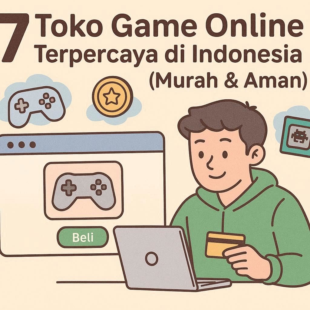 7 Toko Game Online Terpercaya di Indonesia