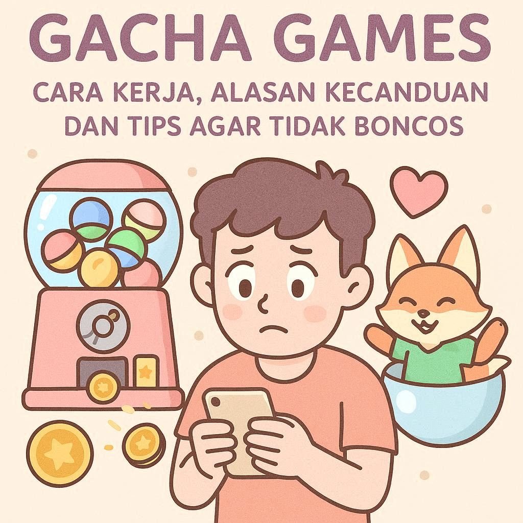 Game Gacha Cara Kerja, Alasan Ketagihan, dan Tips Biar Nggak Boncos