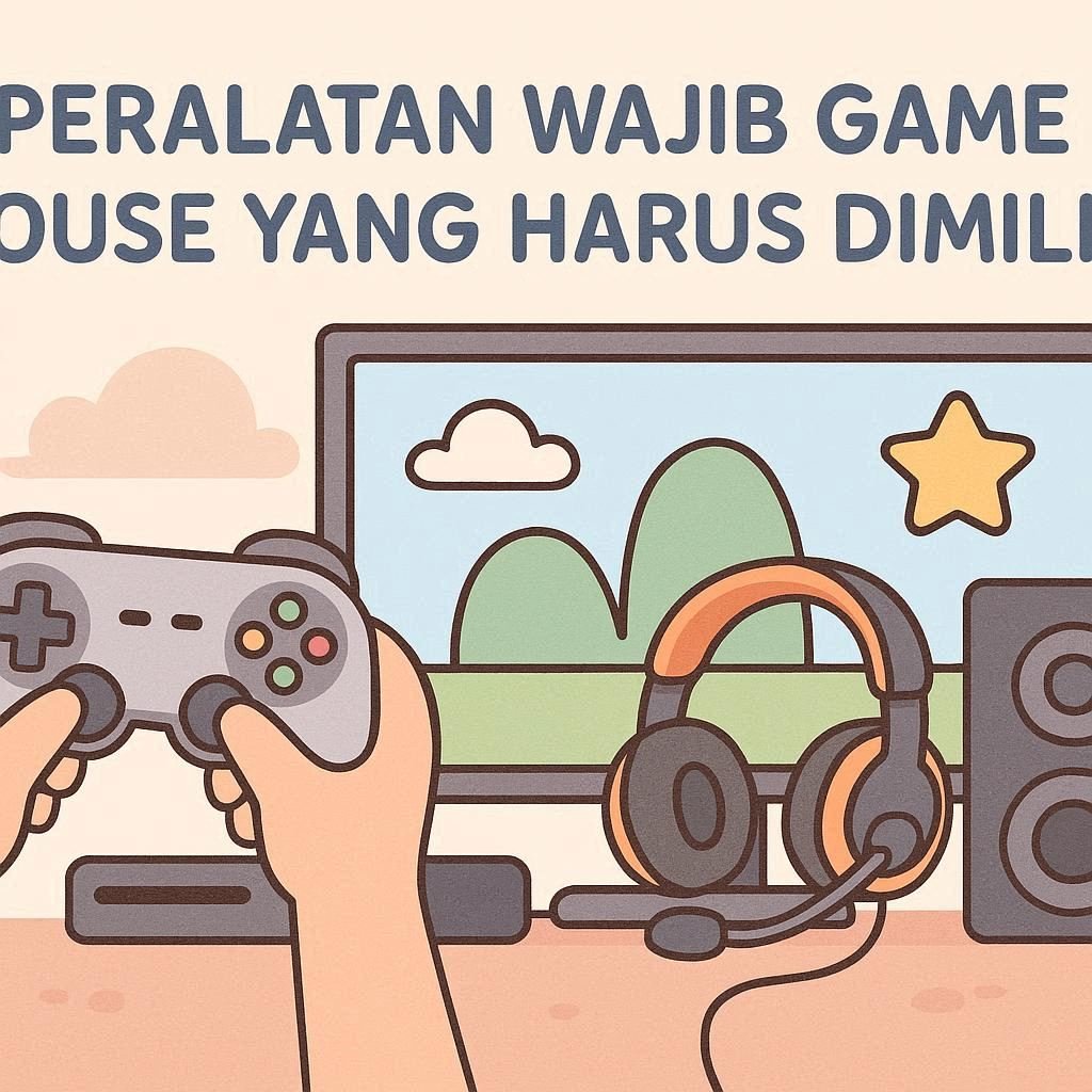 Peralatan Wajib Rumah Game yang Harus Kamu Punya