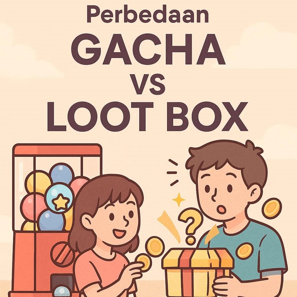 Perbedaan gacha vs loot box