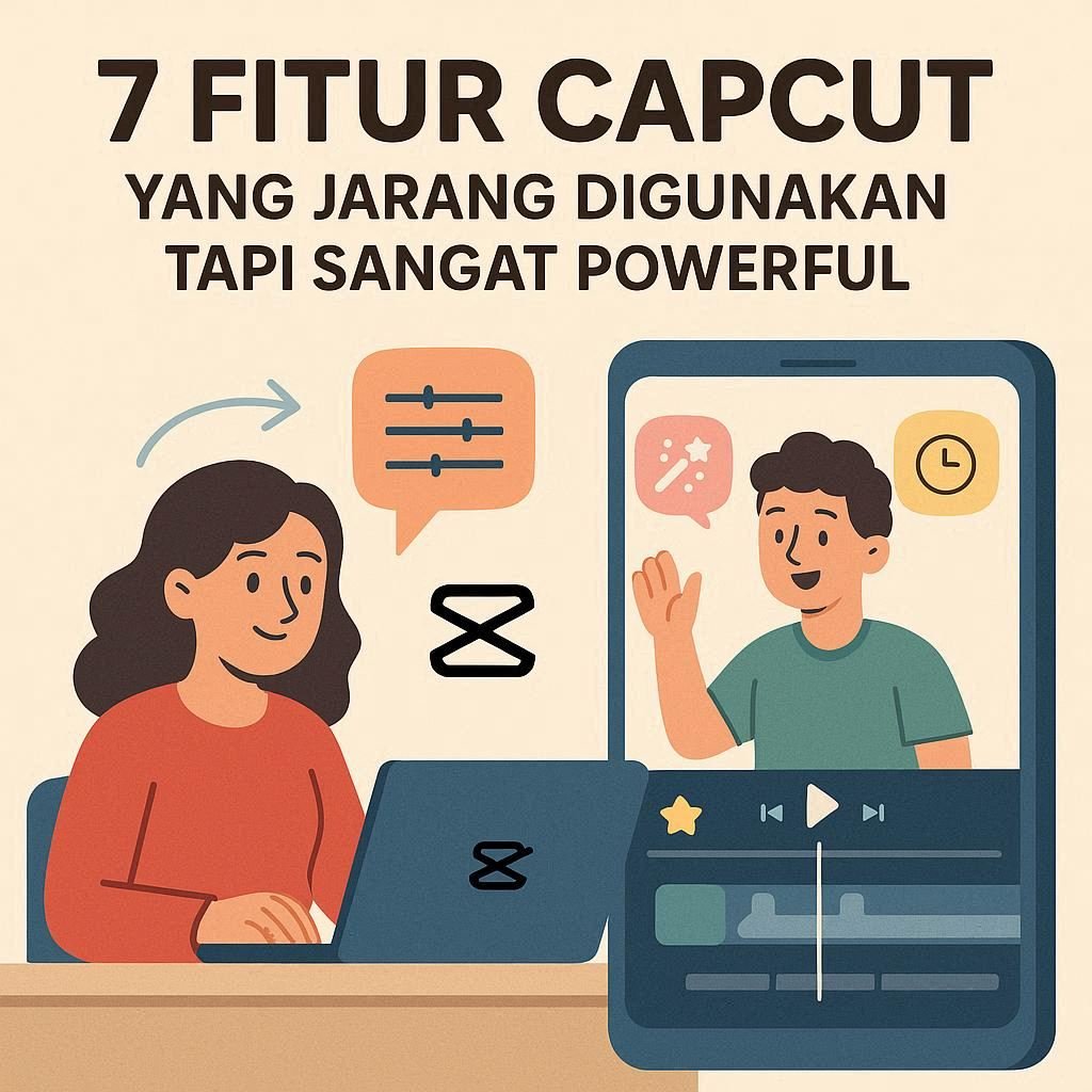 7 Fitur CapCut yang Jarang Dipakai Tapi Powerful Banget