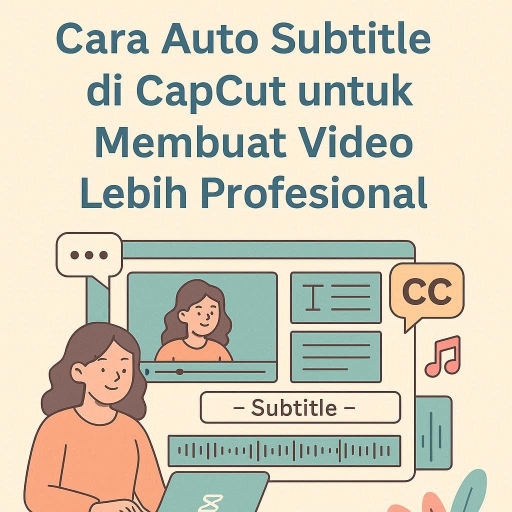 Cara Auto Subtitle di CapCut Biar Video Lebih Profesional