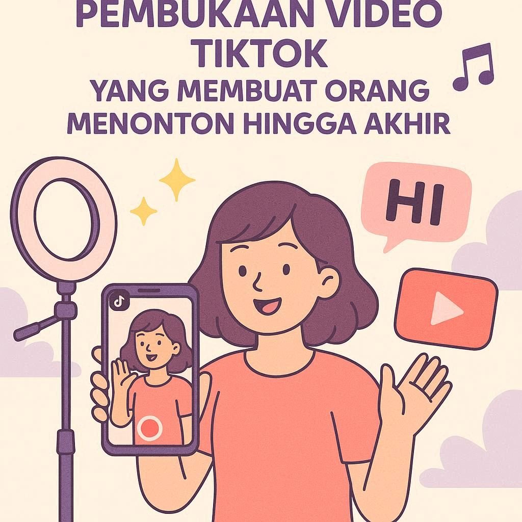 Cara Bikin Opening Video TikTok yang Bikin Orang Nonton Sampai Habis