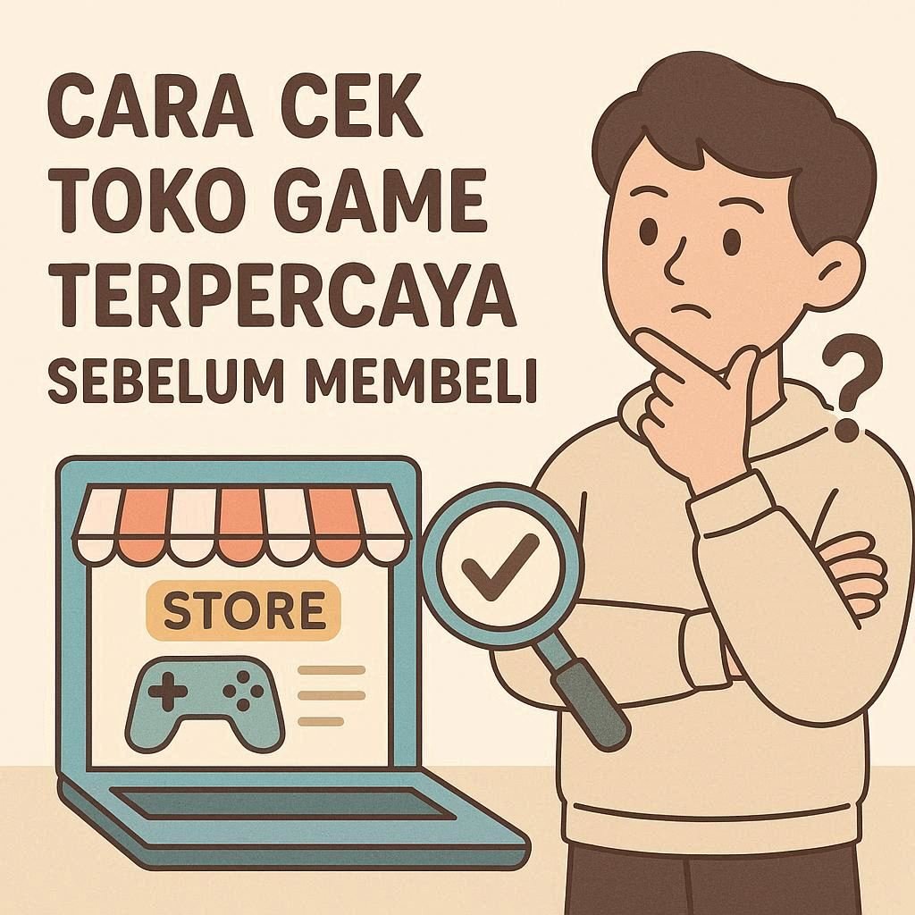 Cara Cek Toko Game Terpercaya Sebelum Kamu Beli
