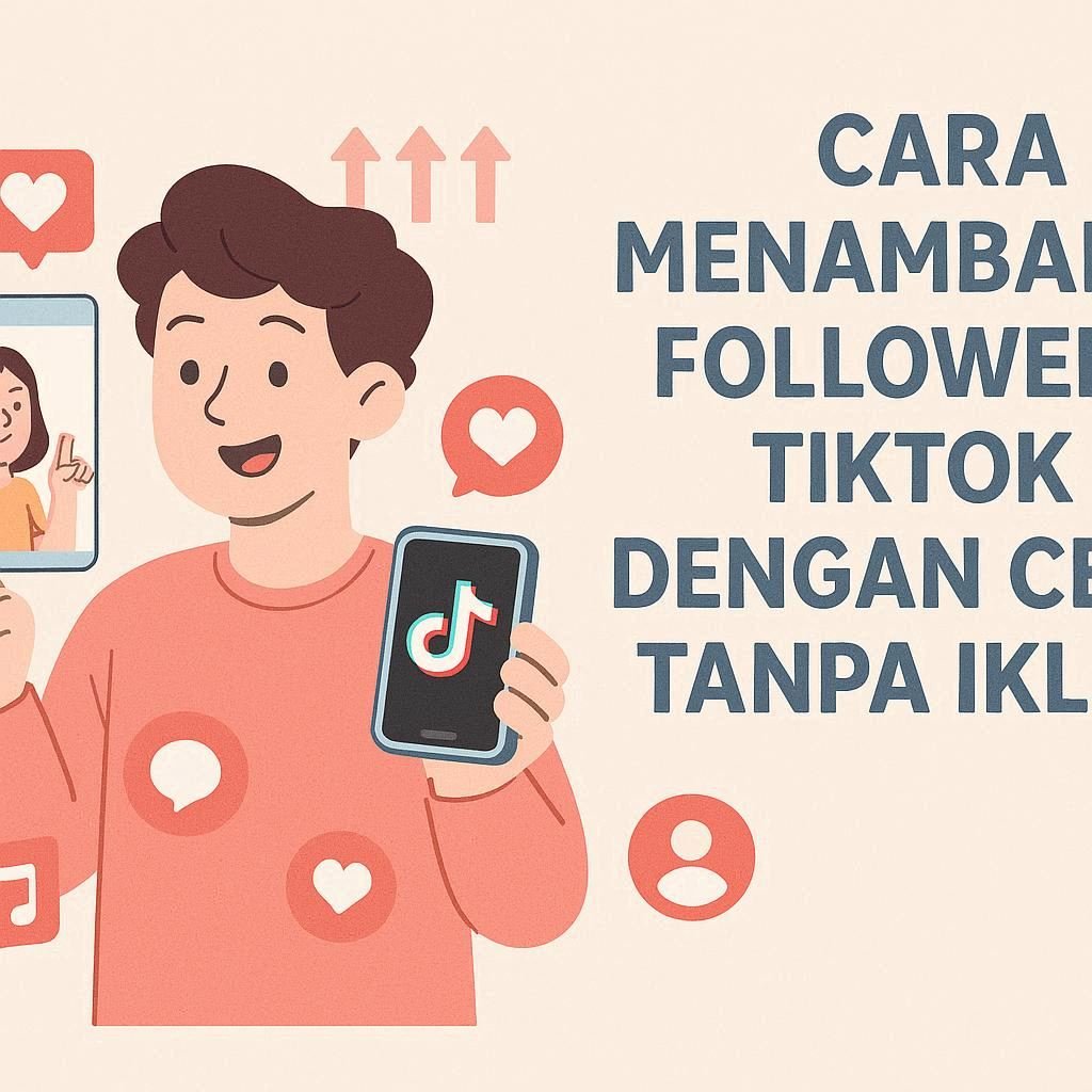 Cara Menambah Followers TikTok dengan Cepat (Lengkap, Realistis, dan Terbukti)