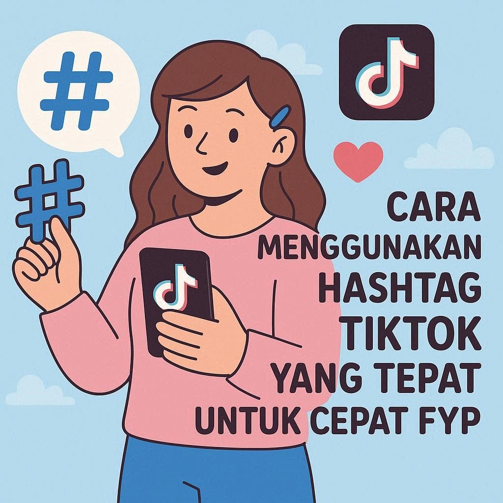 Cara Pakai Hashtag TikTok yang Benar Biar Cepat FYP