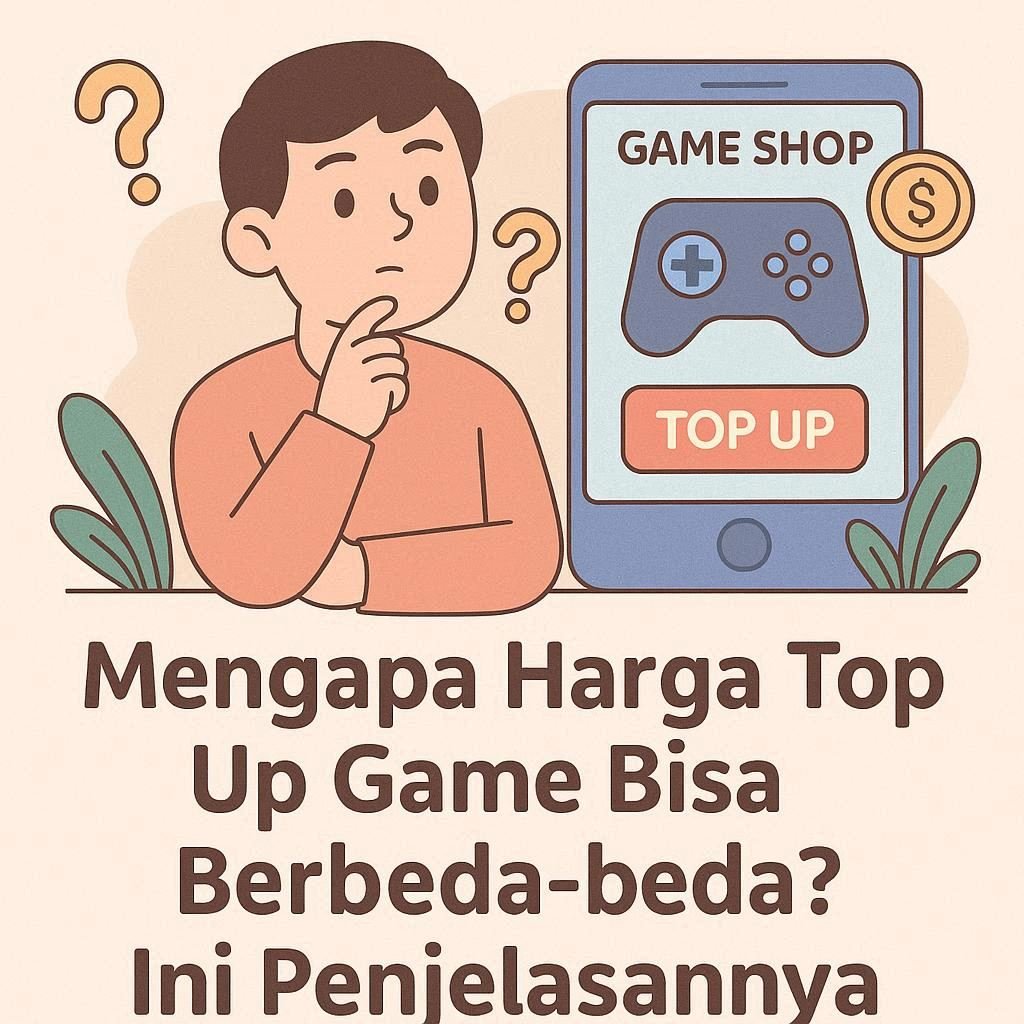 Kenapa Harga Top Up Game Bisa Beda-Beda