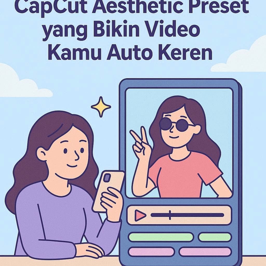 Preset CapCut Aesthetic yang Bikin Video Kamu Auto Keren