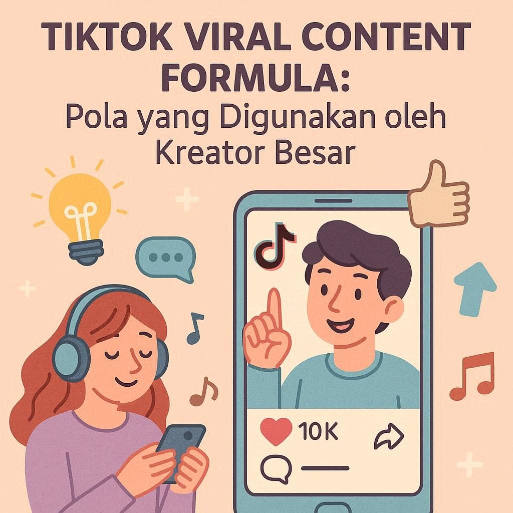 Rumus Konten Viral TikTok: Cara Bikin Video FYP yang Banyak View dan Followers