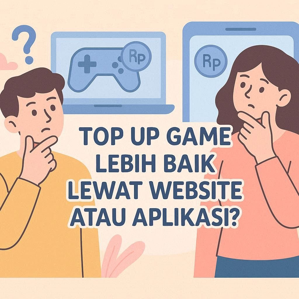 Top Up Game Lebih Baik Lewat Website atau Aplikasi