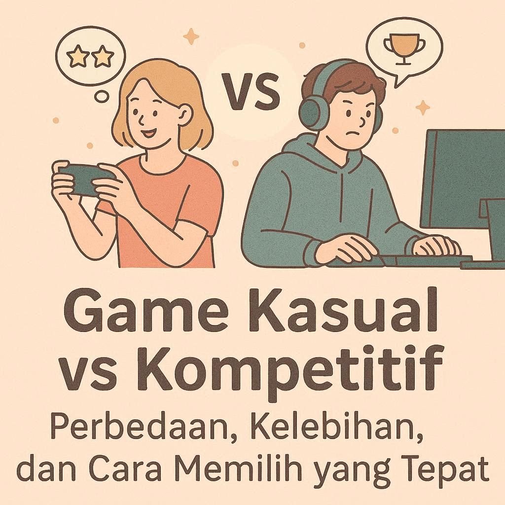 Game Casual vs Kompetitif