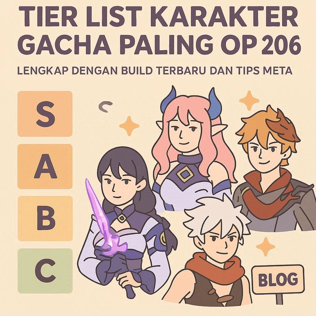 tier list karakter game gacha